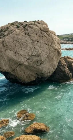 photo paphos Aphrodite Rock